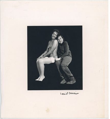 Vintage-Studio-Aktporträt von Harriet Tannin &amp;