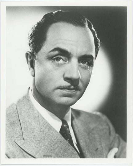 Historisches Werbefoto von William Powell aus den 