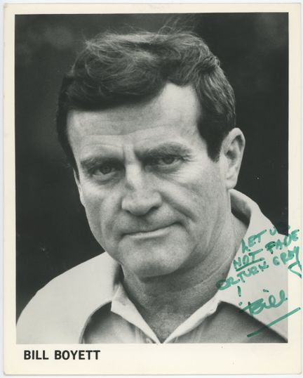 Vintage Bill Boyett Signed Studio Portrait Photo I