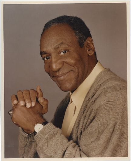 Vintage-Farbfoto von Bill Cosby – Werbefoto für NB