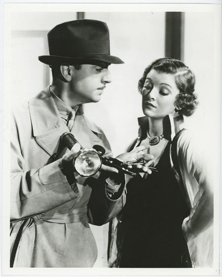 Vintage  Hollywood Detective Press Photo: Nick & N