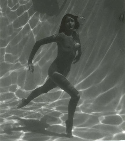 ANDRE DE DIENES Vintage Photo 1950s-1960s Nude Stu
