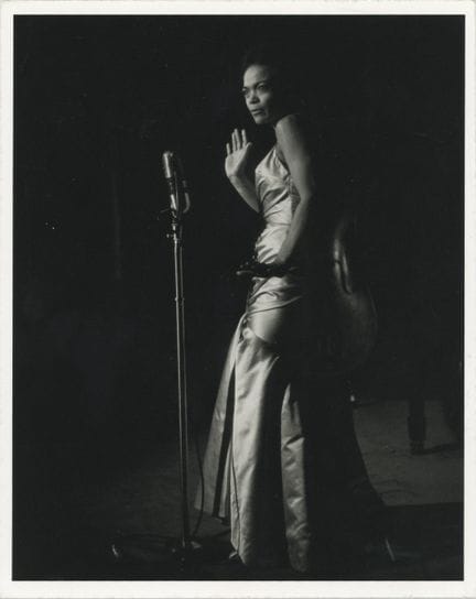 Vintage 1950s Eartha Kitt Live Cabaret Performance