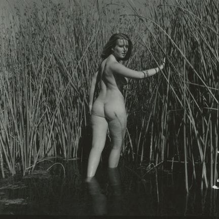 ANDRE DE DIENES Vintage Photo 1950s-1960s Nude Stu