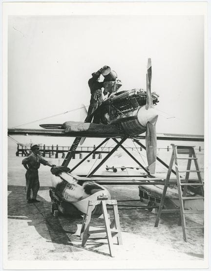 Vintage Macchi M.52 Italian Racing Floatplane Phot