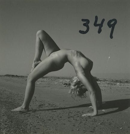 ANDRE DE DIENES Vintage Photo 1950s-1960s Nude Stu