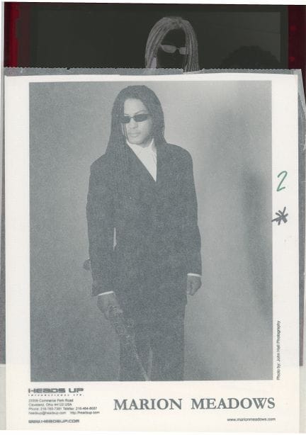 Vintage Rare Promotional Photo & Negative MARION M