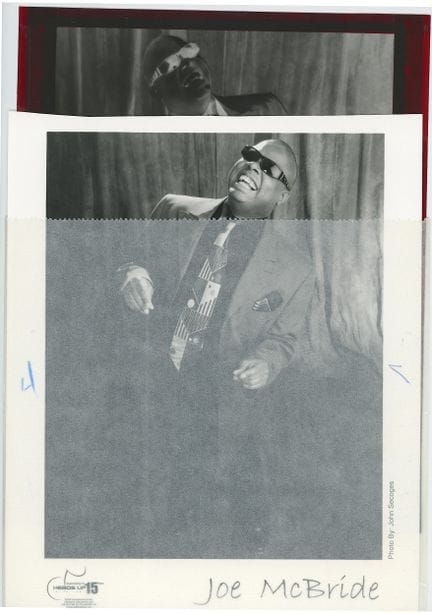 Vintage Rare Promotional Photo & Negative JOE McBR