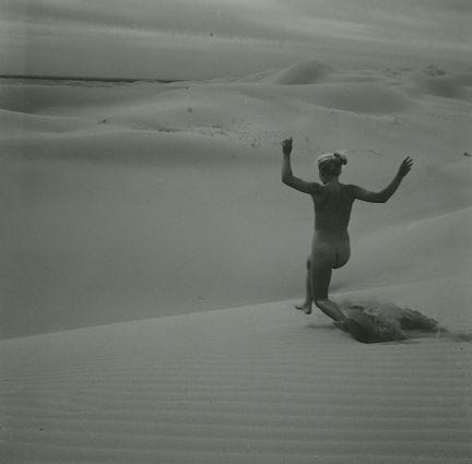 ANDRE DE DIENES Vintage Photo 1950s-1960s Nude Stu