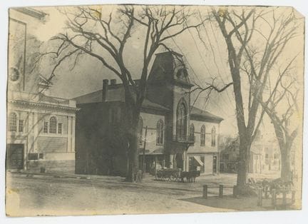 Antique c. 1900 Architectural Photograph: Andover 