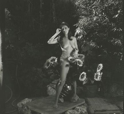 ANDRE DE DIENES Vintage Photo 1950s-1960s Nude Stu
