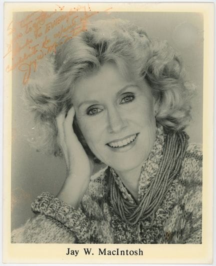 Vintage-Studio-Porträtfoto von Jay W. MacIntosh, s