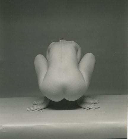 ANDRE DE DIENES Vintage Photo 1950s-1960s Nude Stu