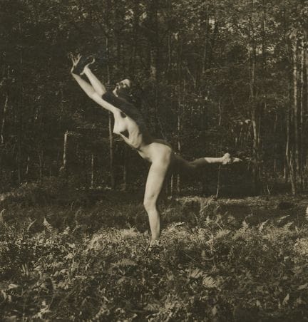 ANDRE DE DIENES Vintage Photo 1950s-1960s Nude Stu