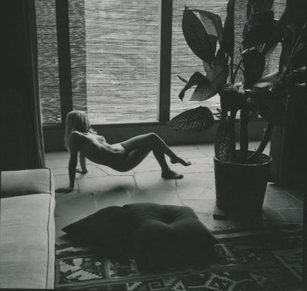 ANDRE DE DIENES Vintage Photo 1950s-1960s Nude Stu