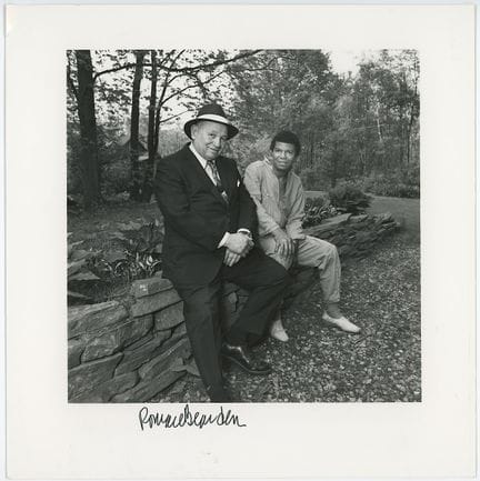 Vintage-Kunstfotografie von Romare Bearden und Jac