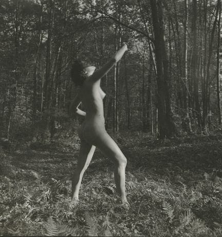 ANDRE DE DIENES Vintage Photo 1950s-1960s Nude Stu