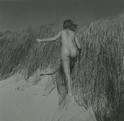 ANDRE DE DIENES Vintage Photo 1950s-1960s Nude Stu