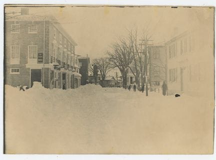 Vintage Real Photo Postcard (RPPC): Main Street Sn