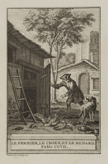 R. VINKELES (1741-1816), «El granjero, el perro y 