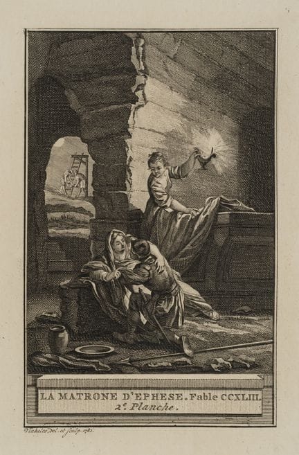 R. VINKELES (1741-1816), The Matron of Ephesus, Pl