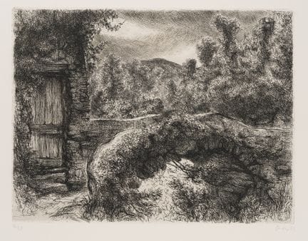 Anonimo (XX secolo), "Zitronental" – un paesaggio 