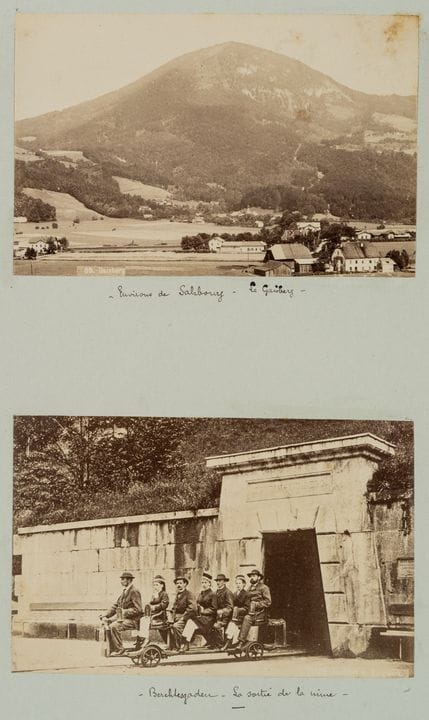 F. WÜRTHLE (1820-1902), Il Gaisberg e l’uscita dal