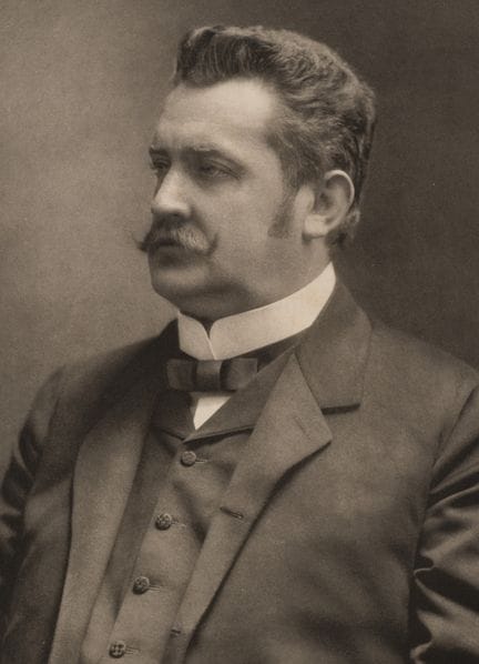 L. GRILLICH (1856-1926), Ritratto di Hermann Bielo