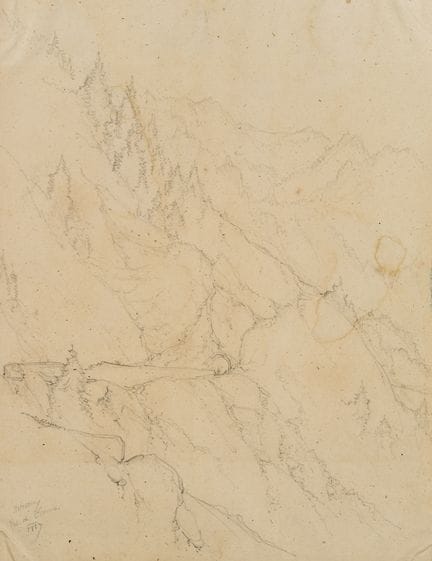 E. BRETENIÈRES (*1804), Vallon de Noirvaux, Val de