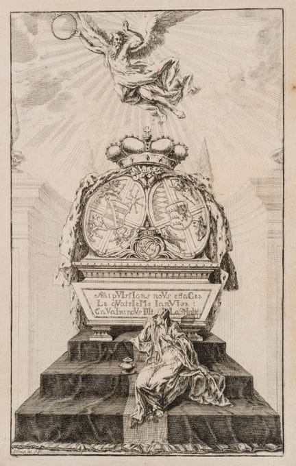 K. ERNST (1758-1830), Epitafio de un duque de Wurt