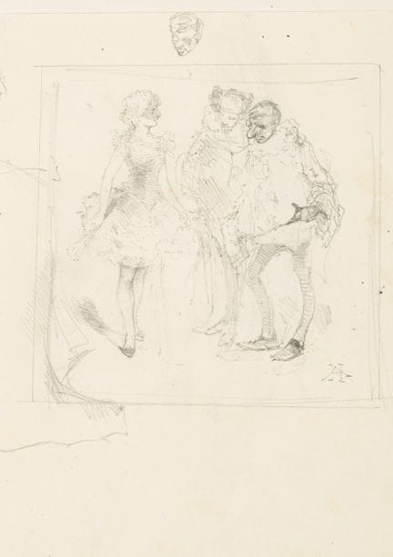 A. HAIDVOGEL (XIX-XX secolo), Studio di costume e 