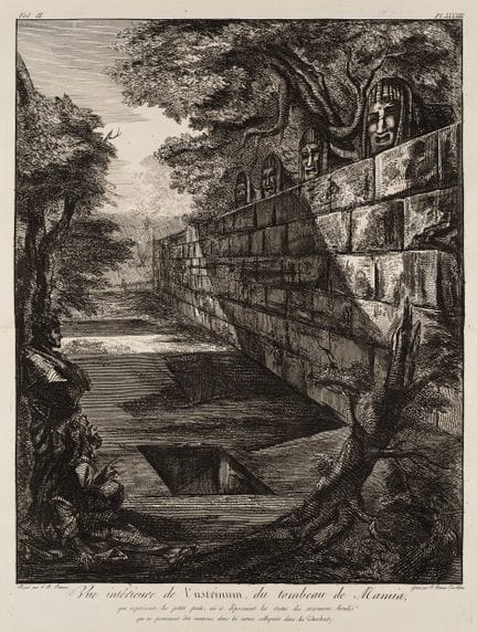 F. PIRANESI (*1758) da PIRANESI (*1720), La tomba 