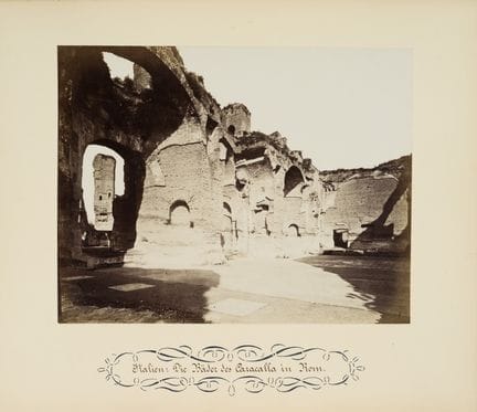 Circolo FRATELLI ALINARI (XIX secolo), Le Terme di