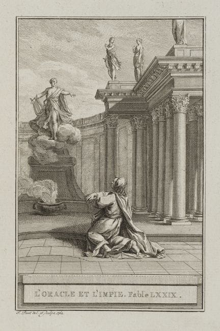 J. PUNT (1711-1779), The Oracle and the Wicked Man