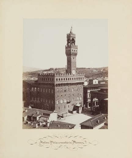 FRATELLI ALINARI (XIX secolo) Circle, Palazzo Vecc