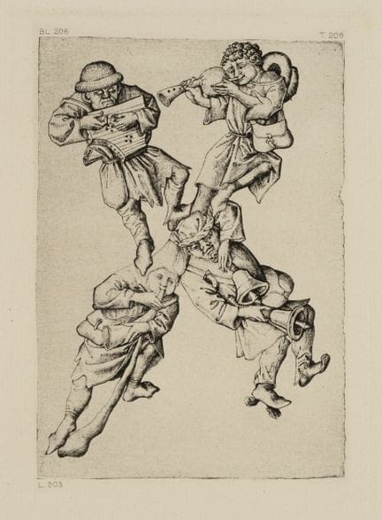 Ispirato al Monogrammista MEISTER ES (*1450), Alfa