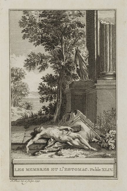 J. PUNT (1711-1779), The limbs and the stomach,  1