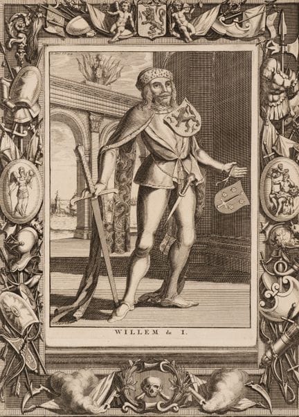 Anonimo (XVIII secolo), Ritratto di Guglielmo I in
