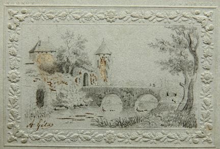 Desconocido (siglo XIX), Postales del lago de Gine