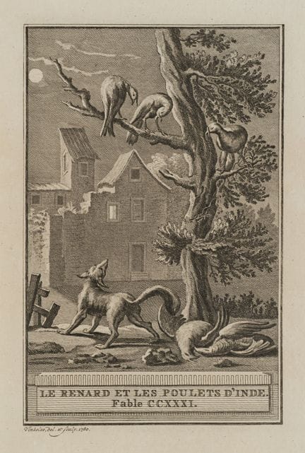 R. VINKELES (1741-1816), The Fox and the Turkeys, 