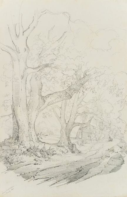 E. BRETENIÈRES (*1804), Interlaken e Brienz nel ca