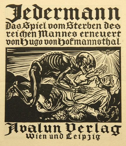 E. LANG (1886-1962), sulla pièce di Hofmannsthal *
