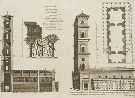 Sconosciuto (XVI), Tempio di Salomone, 1593, acqua