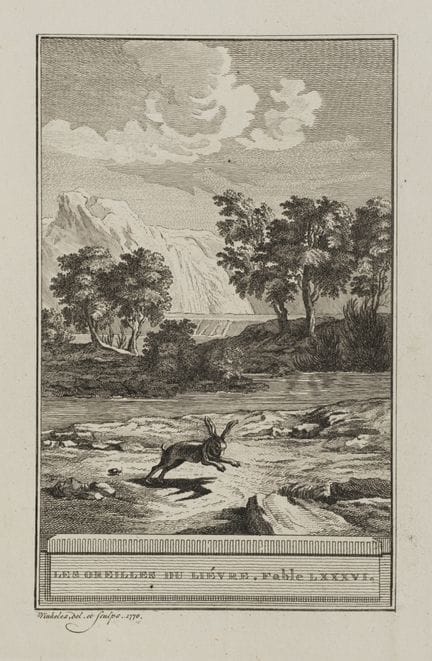 R. VINKELES (1741-1816), The hare in a riverside l