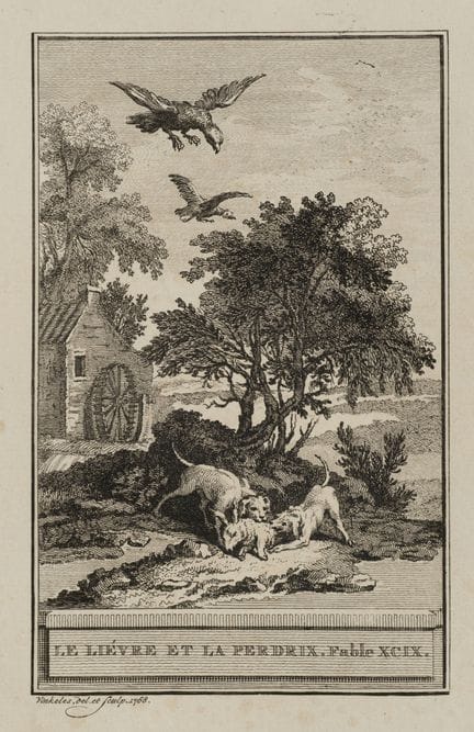 R. VINKELES (1741-1816), The Hare and the Partridg