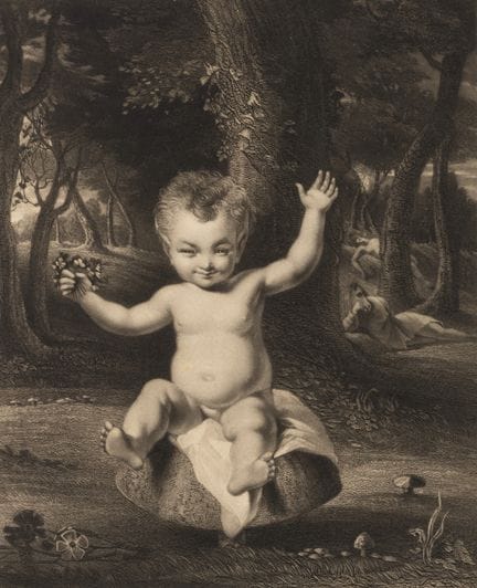 F. STACPOOLE (*1813) da REYNOLDS (*1723), “Sogno d