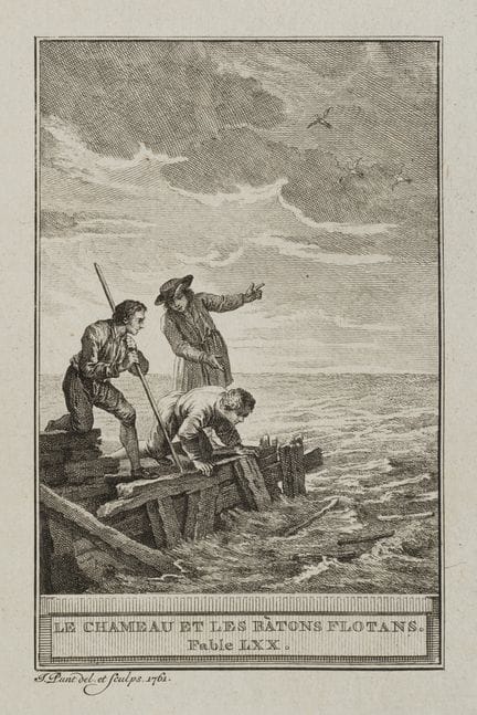 J. PUNT (1711-1779), The Camel and the Floating St