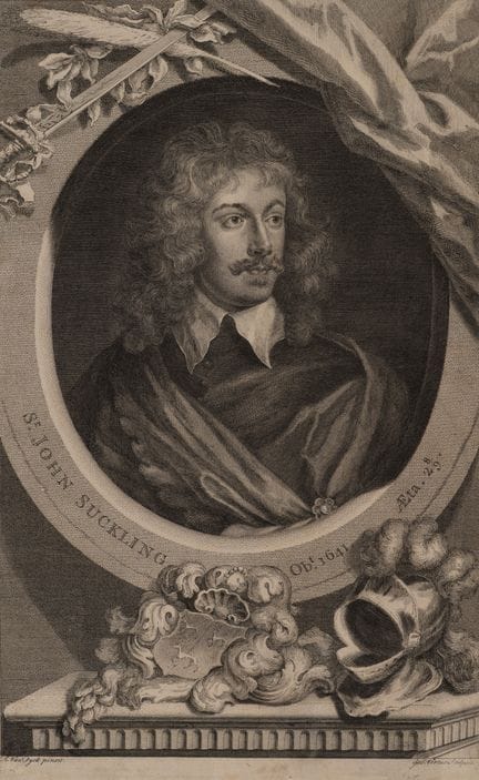 G. VERTUE (*1684), según DYCK (*1599), Retrato de 