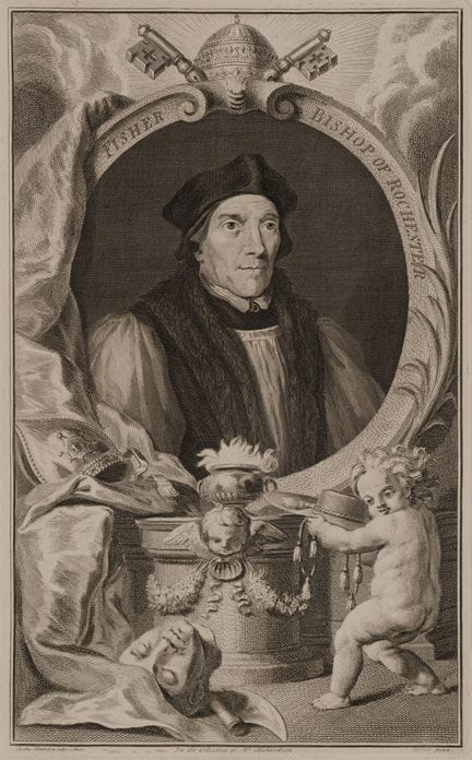 J. HOUBRAKEN (*1698) after HOLBEIN (*1497), Portra