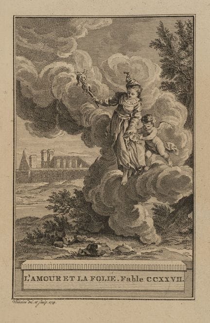R. VINKELES (1741-1816), Love and Madness,  1779, 